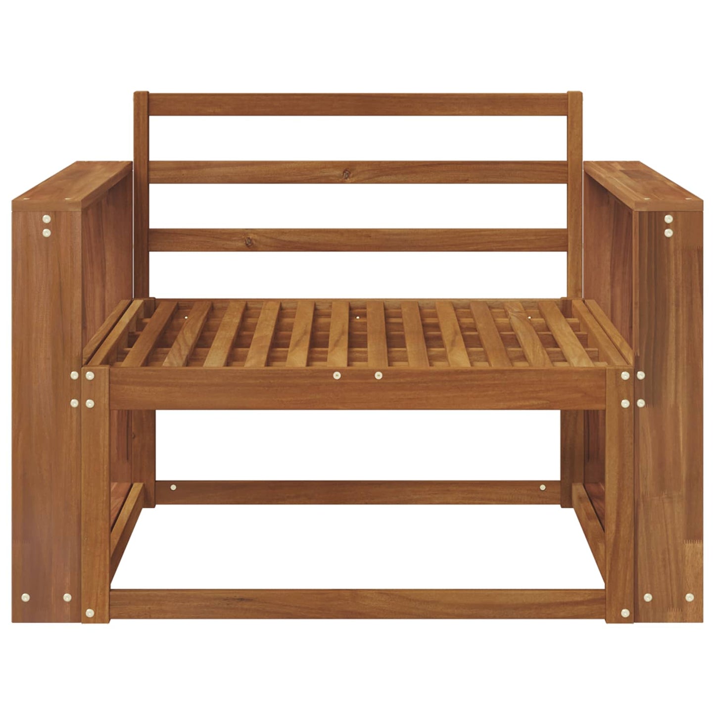 Udendørs Mellem Sofa Naturfarvet