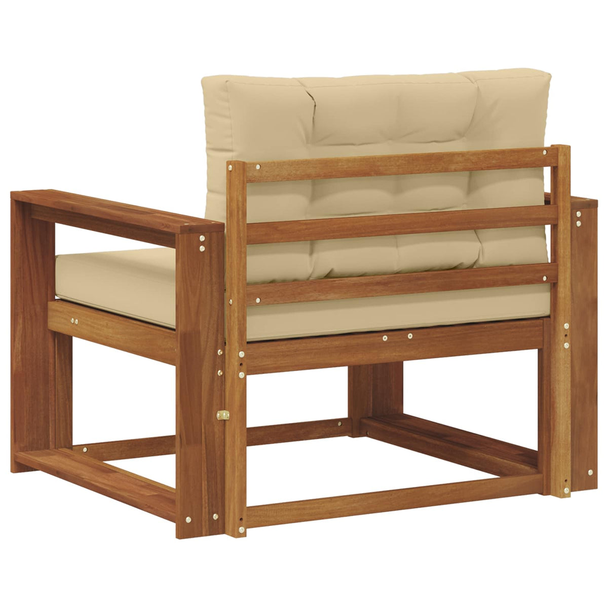 Udendørs Mellem Sofa Naturfarvet