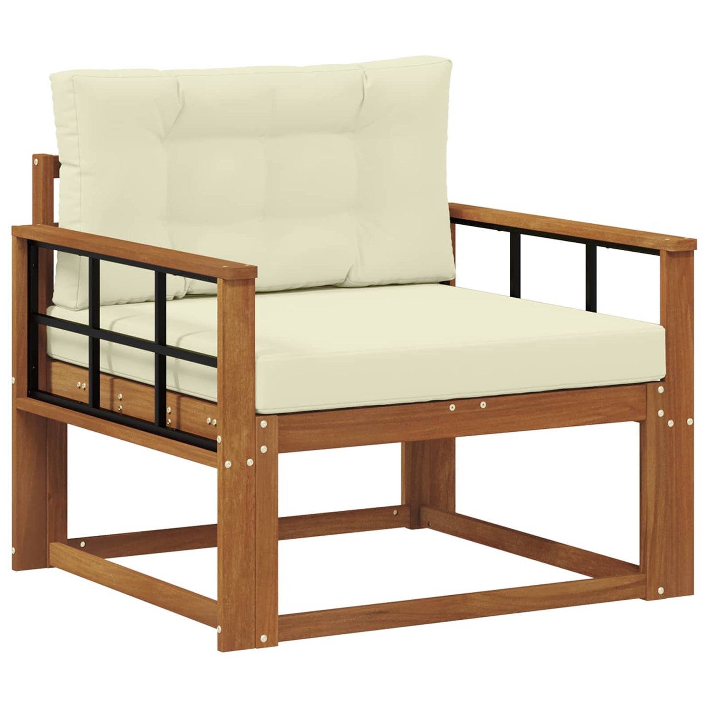 Udendørs Mellem Sofa Naturfarvet