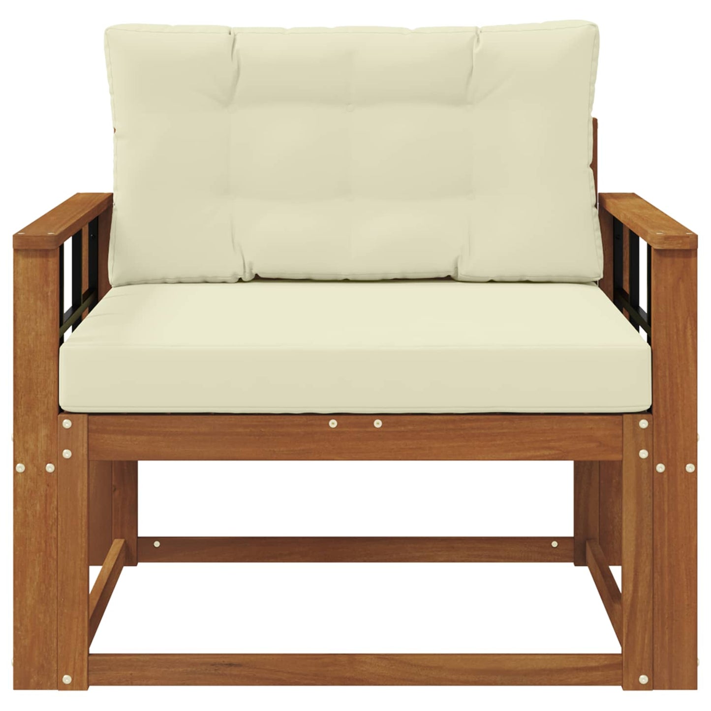 Udendørs Mellem Sofa Naturfarvet