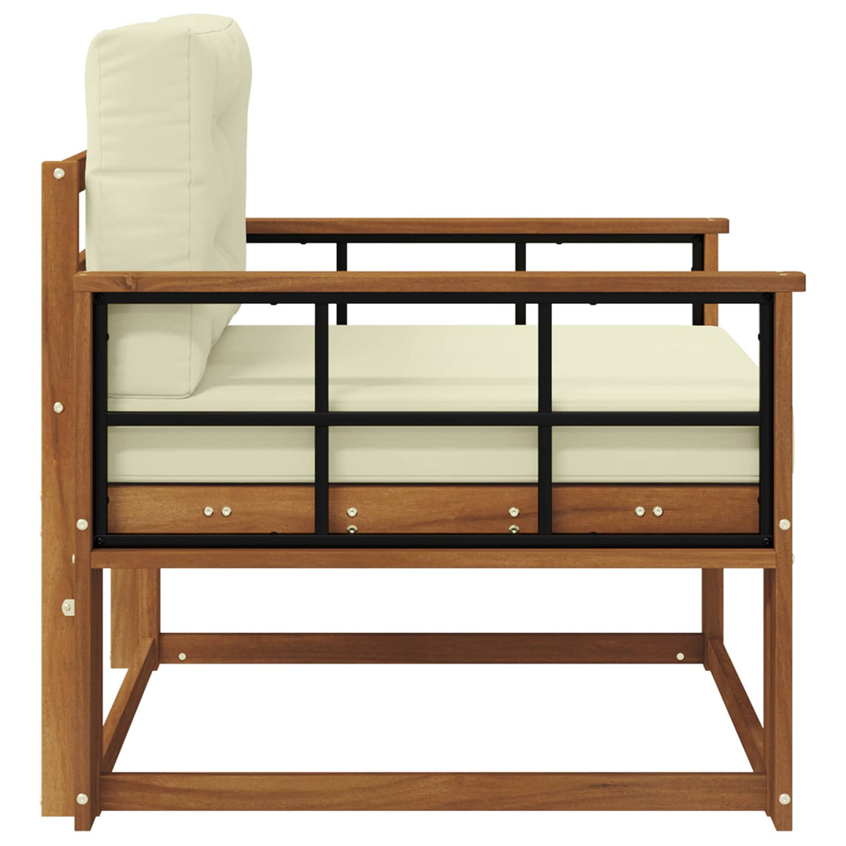 Udendørs Mellem Sofa Naturfarvet