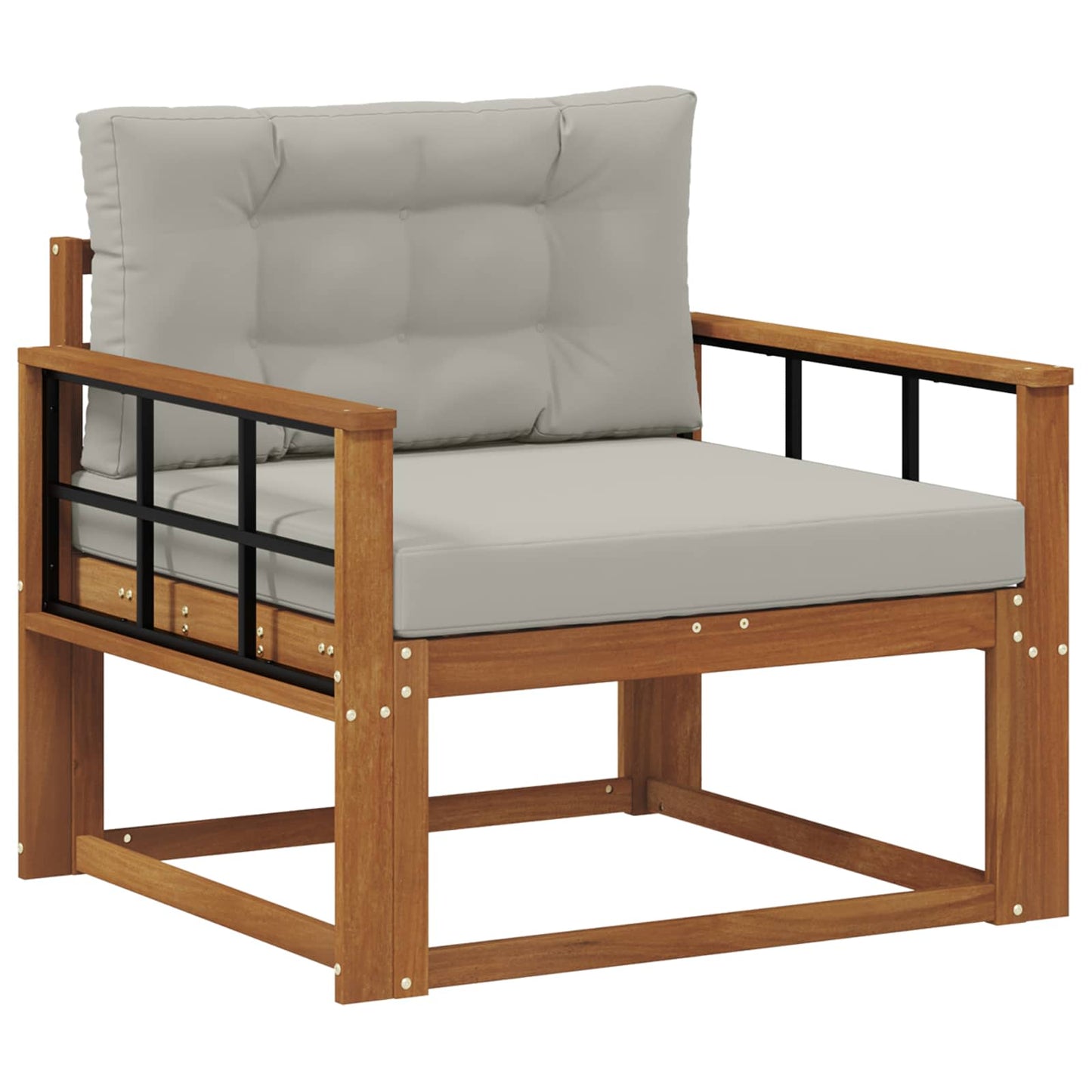 Udendørs Mellem Sofa Naturfarvet