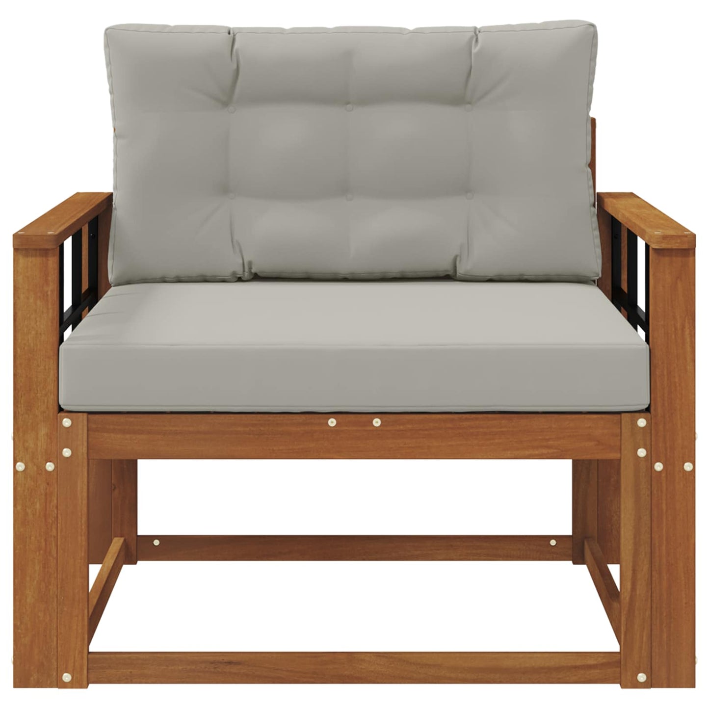 Udendørs Mellem Sofa Naturfarvet