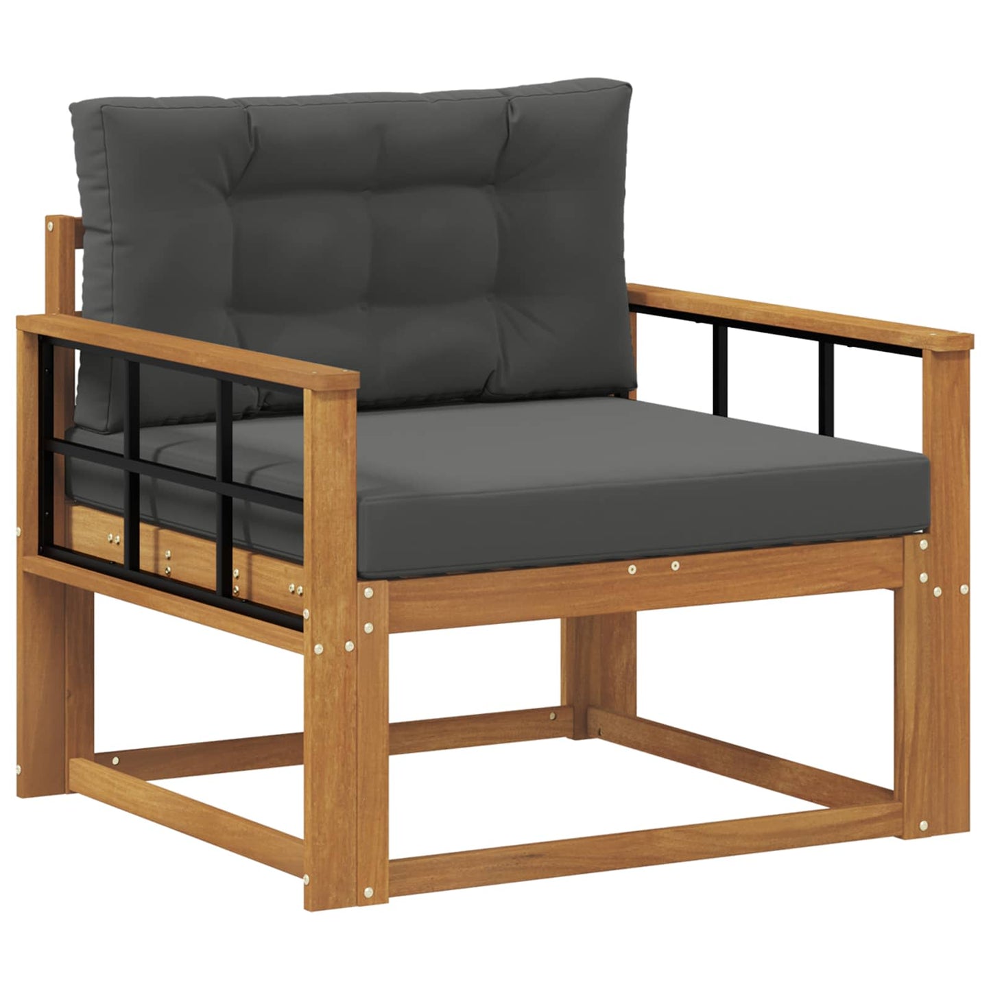 Udendørs Mellem Sofa Naturfarvet