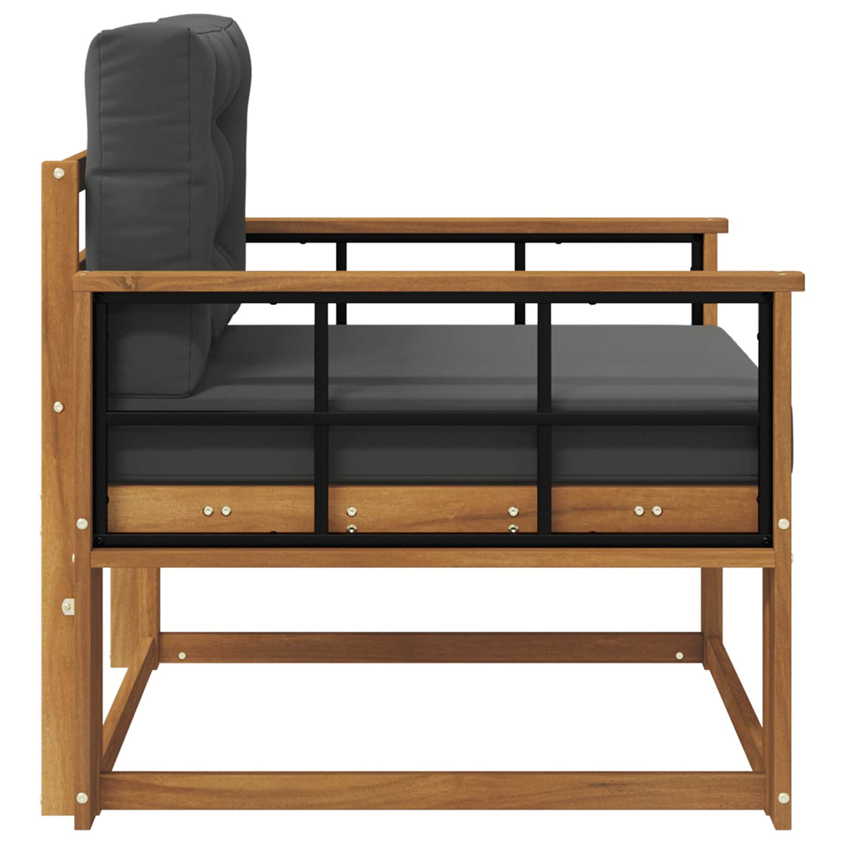 Udendørs Mellem Sofa Naturfarvet