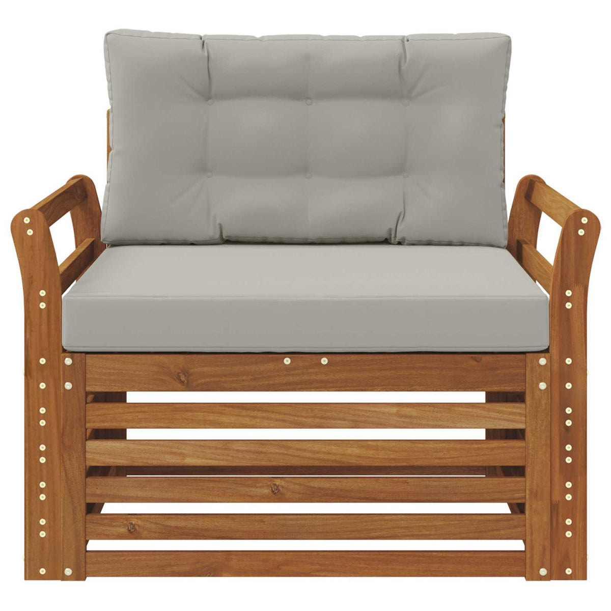 Udendørs sofa Soli Akacietræ og polyester
