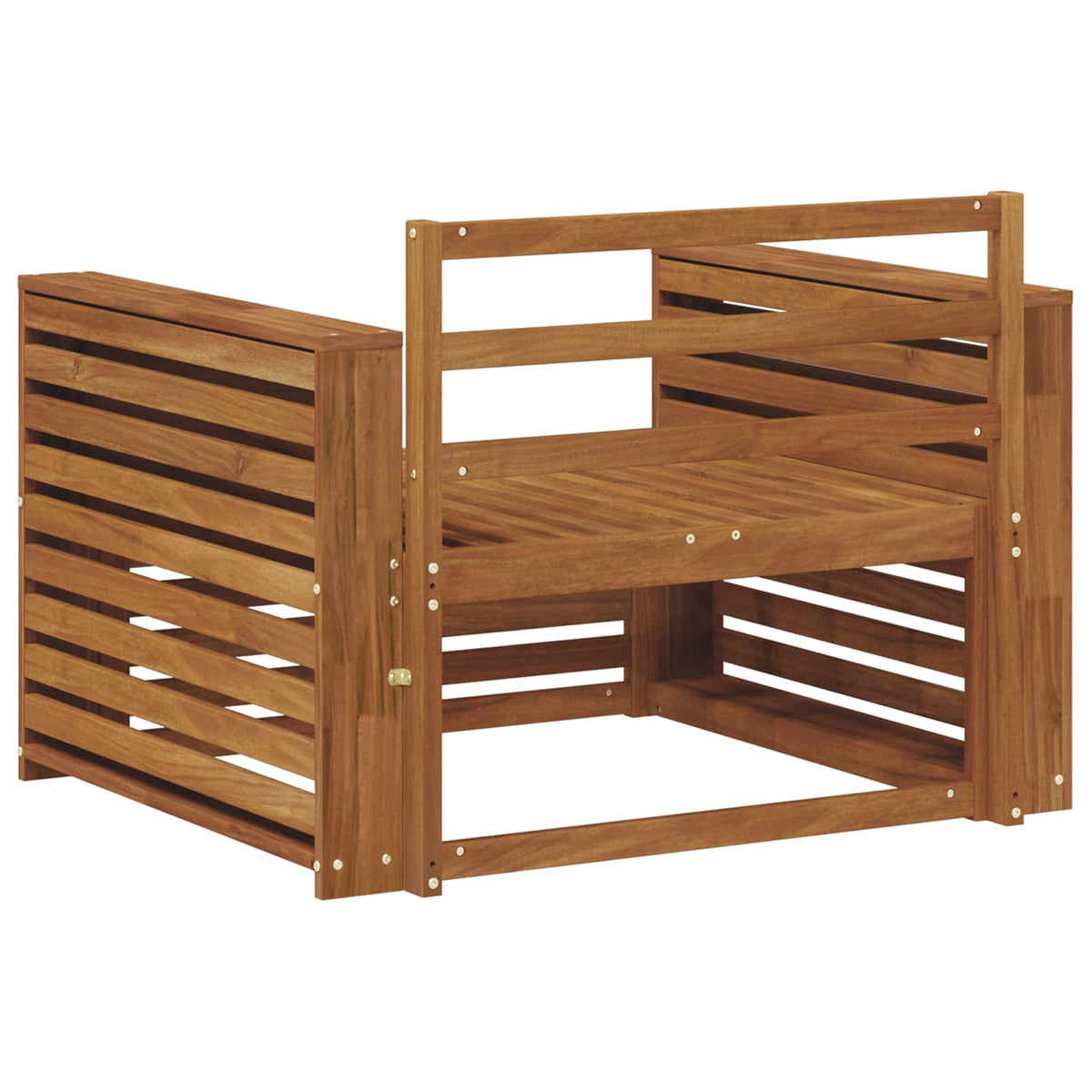 2 stk. Udendørs sofa Naturfarvet