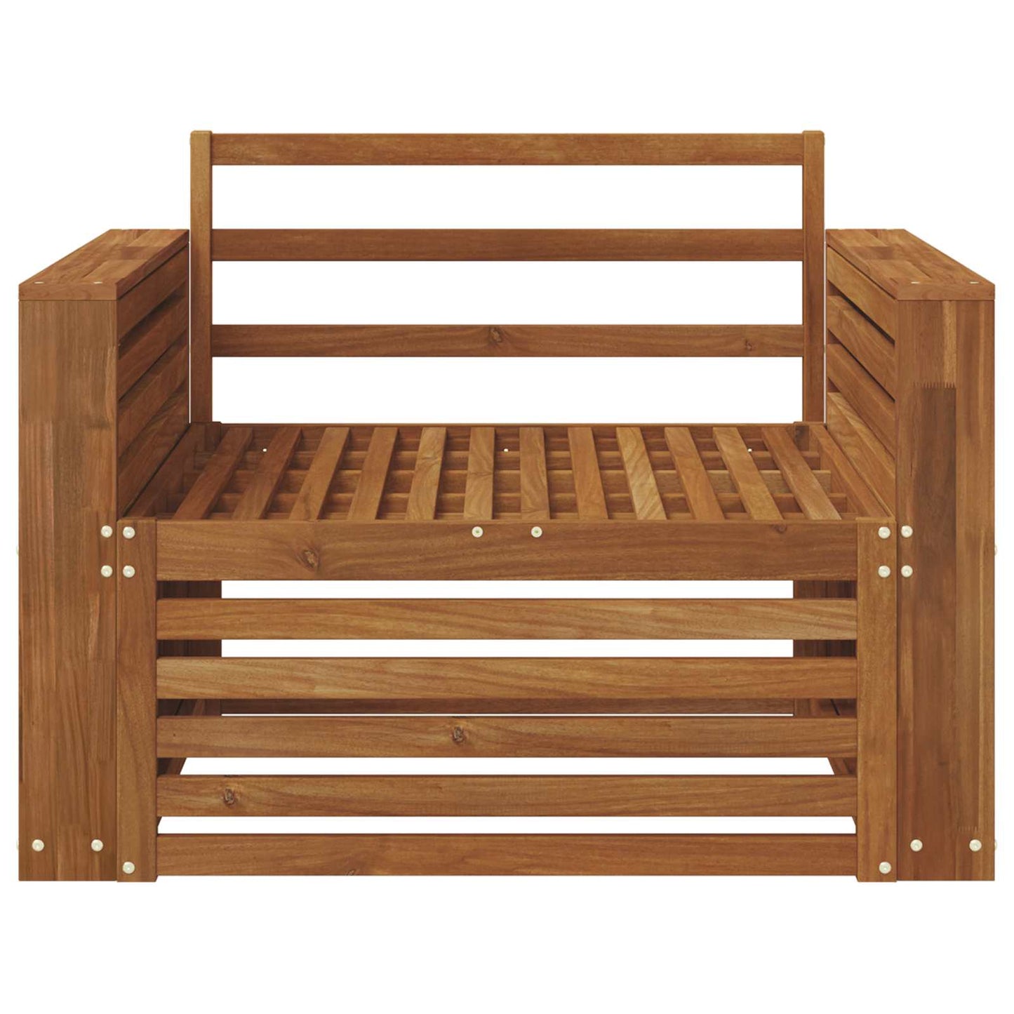 2 stk. Udendørs sofa Naturfarvet