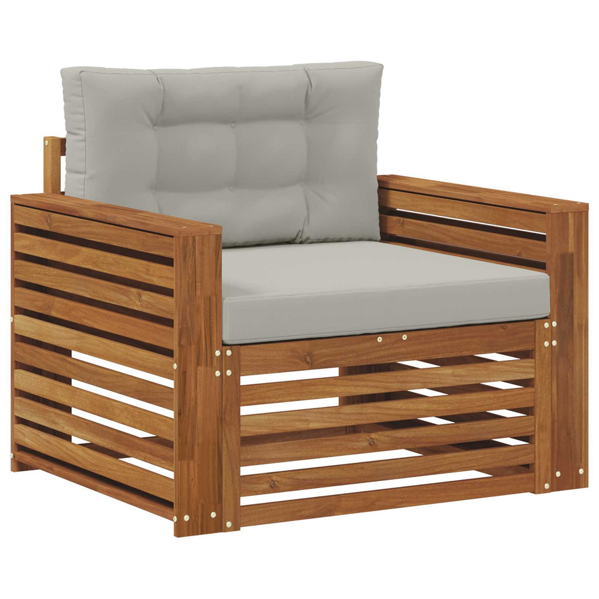 Udendørs sofa Soli Akacietræ og polyester