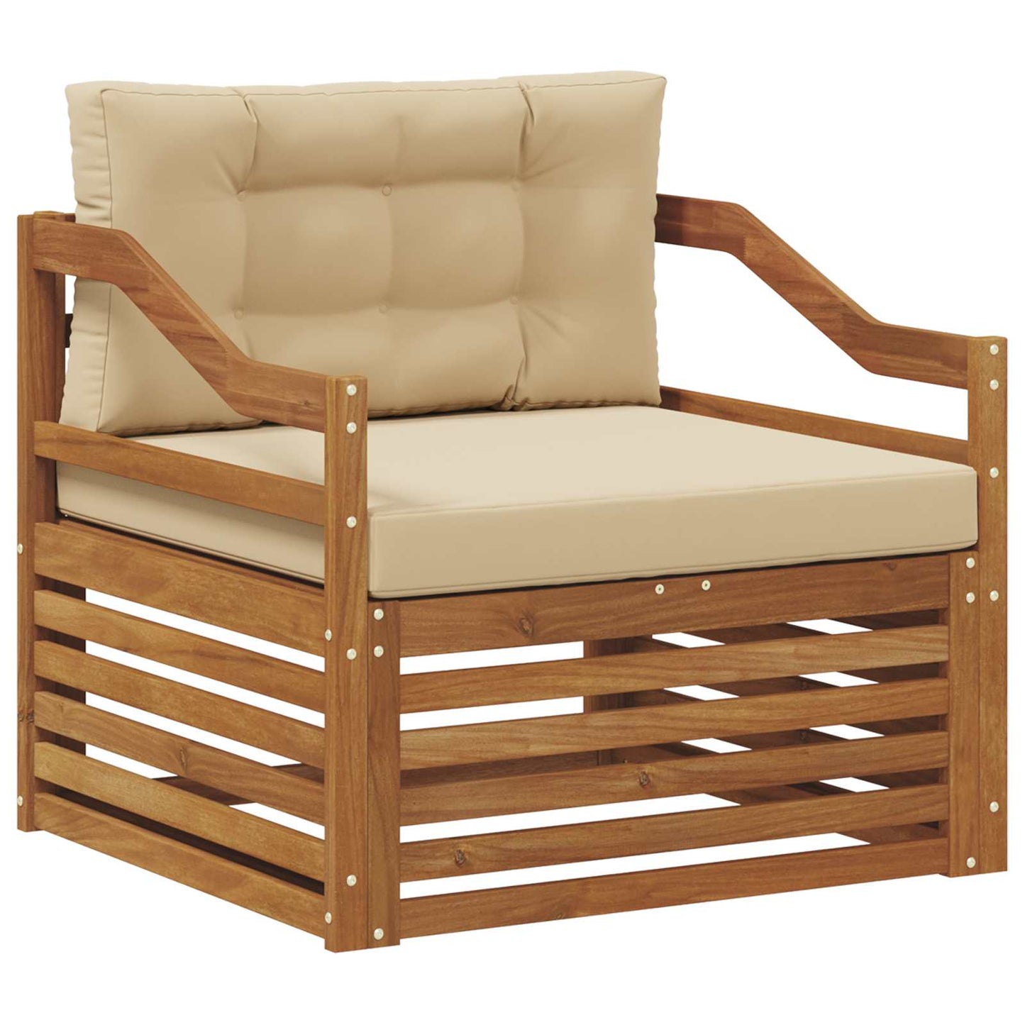 Udendørs sofa Naturlig og Beige