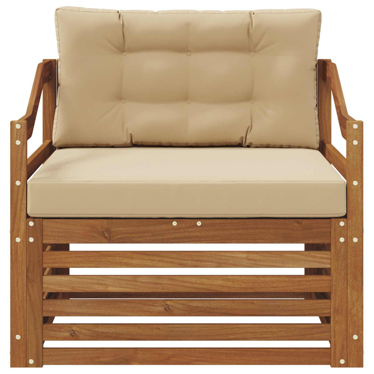Udendørs sofa Naturlig og Beige
