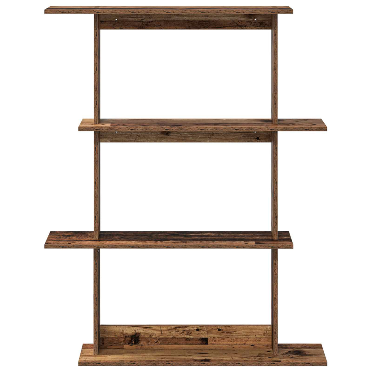 Væghylde Gammelt træ 100 x 20 x 126 cm Konstrueret træ