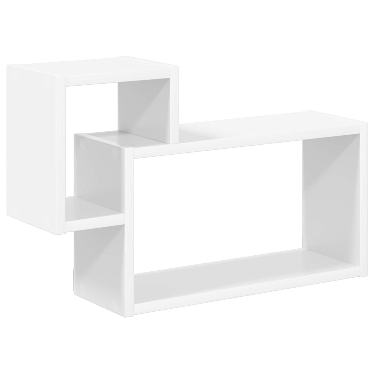 Væghylde Vægmonteret Hvid 55 x 15 x 35 cm Konstrueret træ