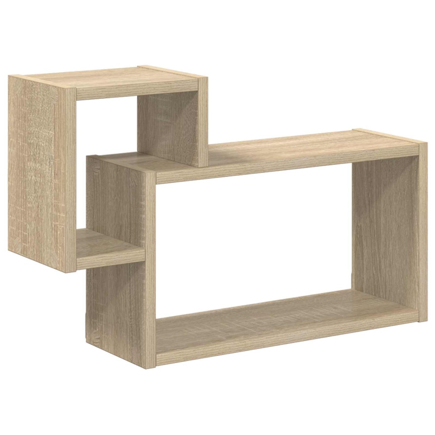 Væghylde Vægmonteret Sonoma-eg 55 x 15 x 35 cm Konstrueret træ