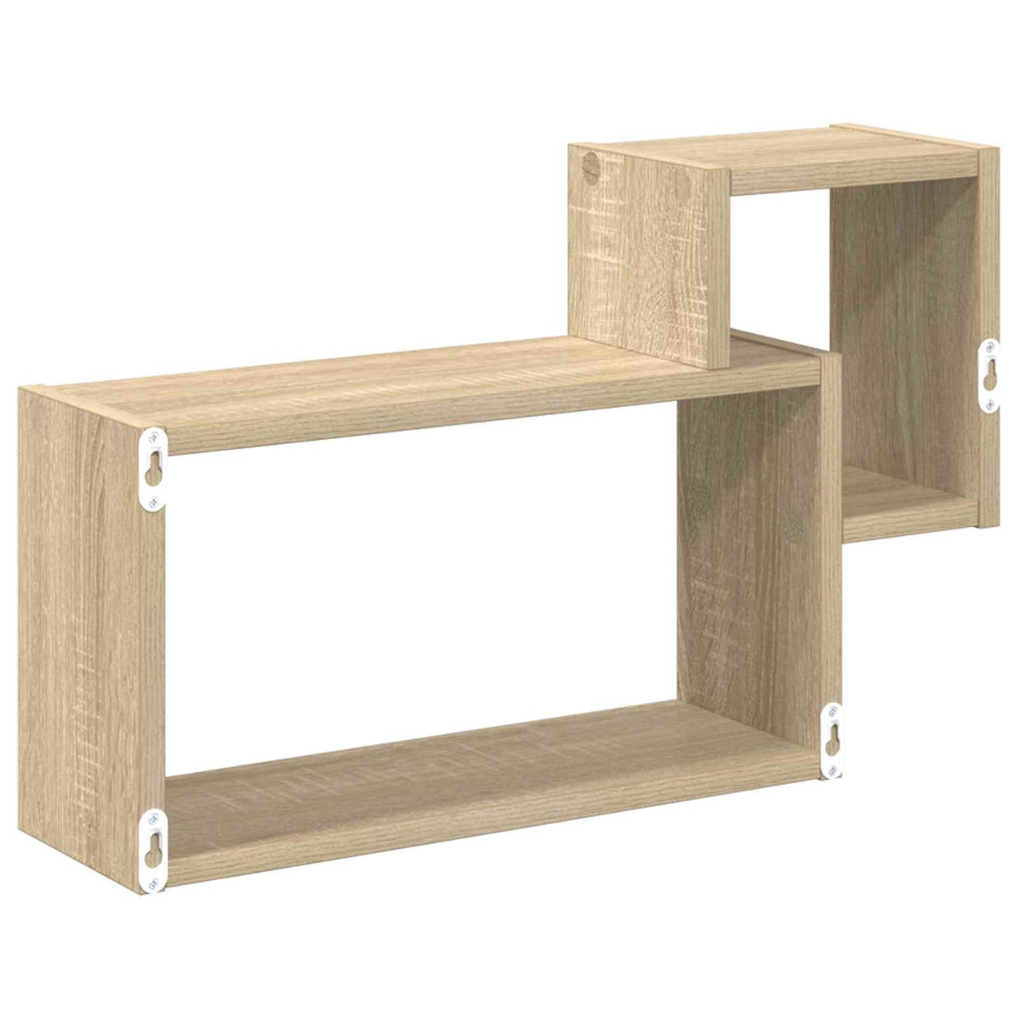 Væghylde Vægmonteret Sonoma-eg 55 x 15 x 35 cm Konstrueret træ