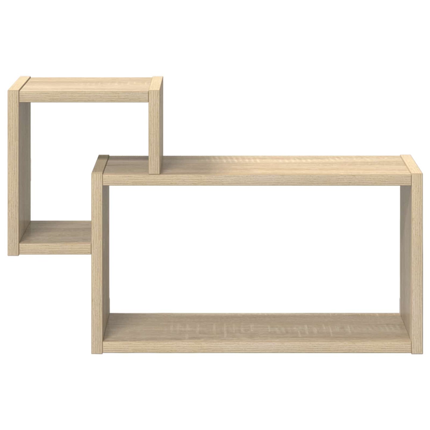 Væghylde Vægmonteret Sonoma-eg 55 x 15 x 35 cm Konstrueret træ