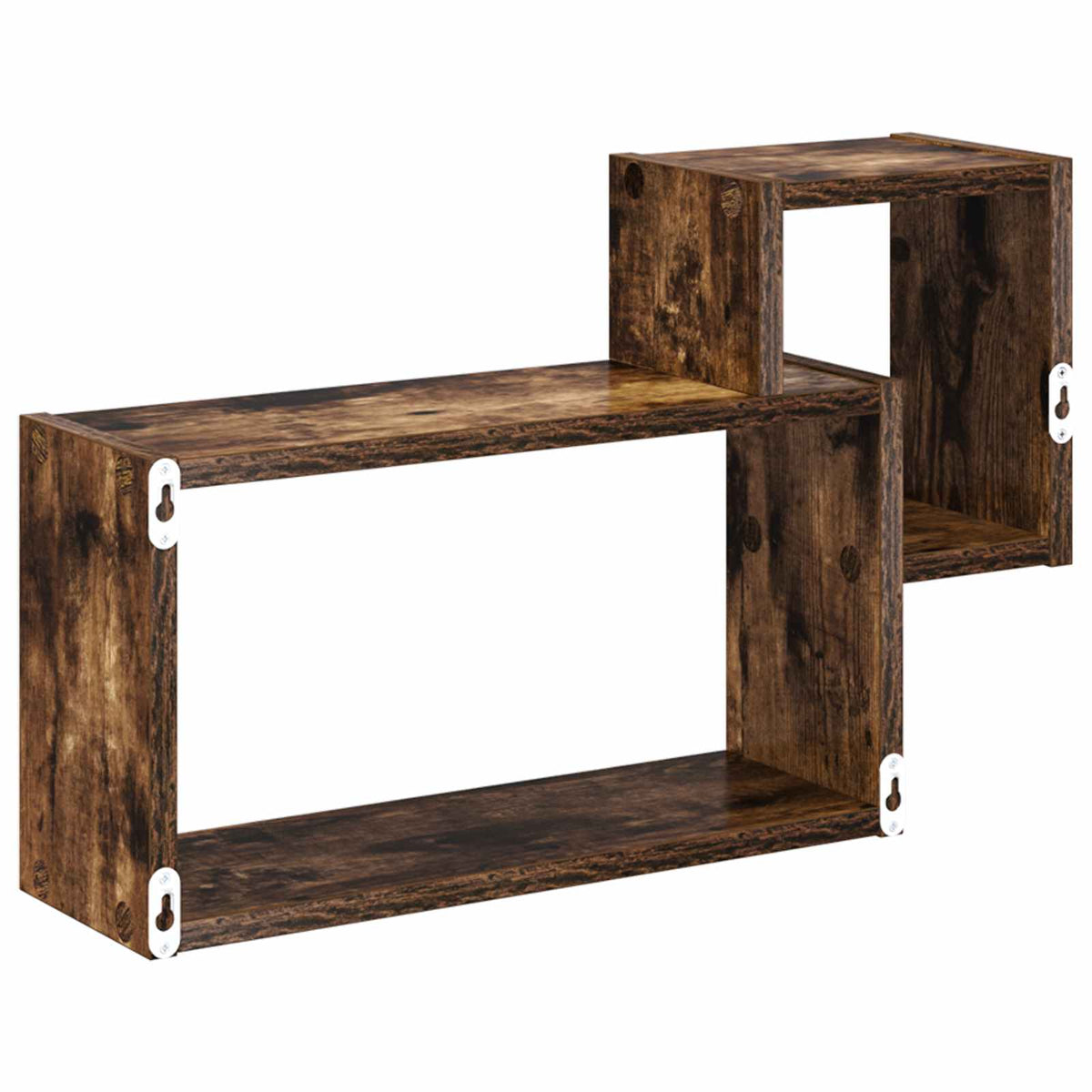Væghylde Vægmonteret Røget eg 55 x 15 x 35 cm Konstrueret træ