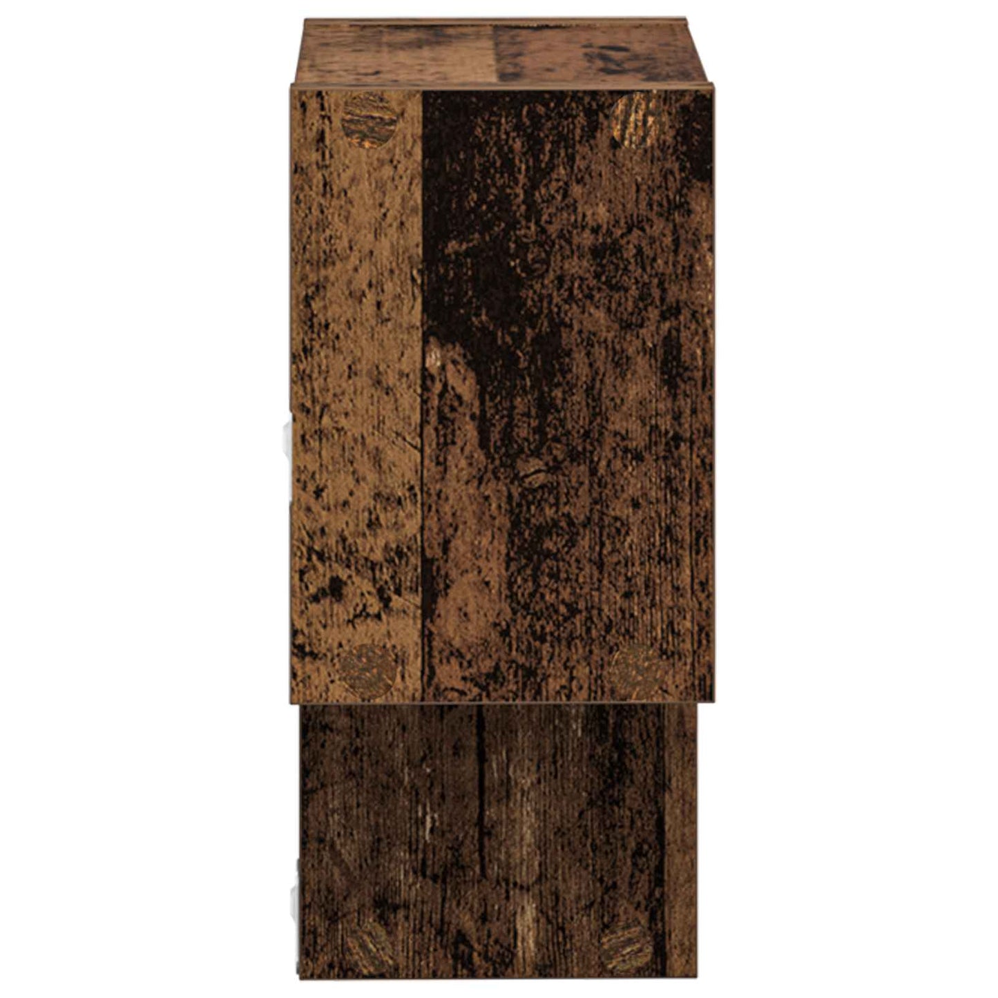 Væghylde Vægmonteret Gammelt træ 55 x 15 x 35 cm