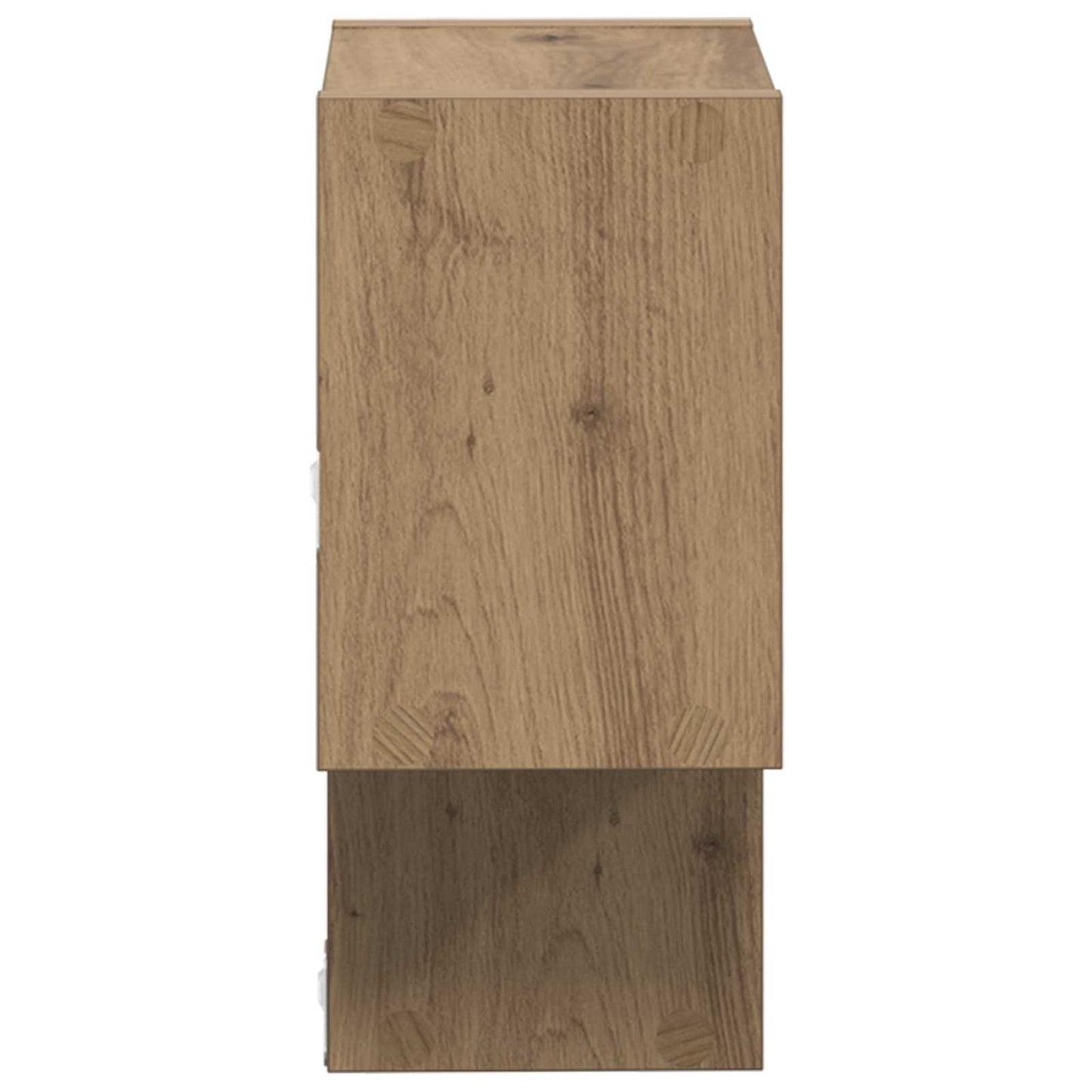 Væghylde Vægmonteret Artisan-eg 55 x 15 x 35 cm Konstrueret træ
