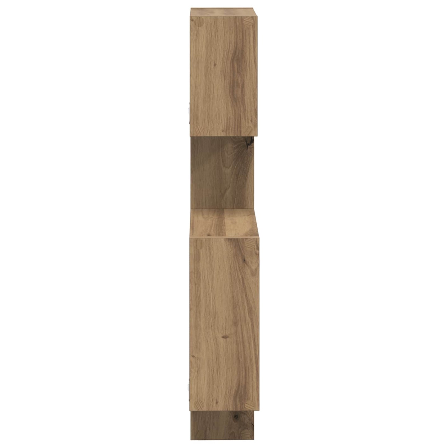 Væg Kub Hylder Vægmonteret Artisan-eg 64 x 13,5 x 91,5 cm