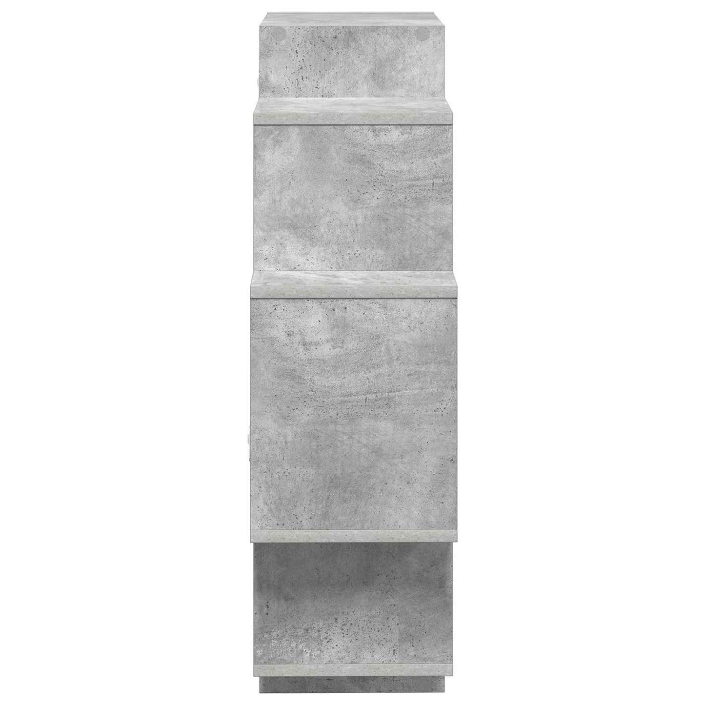 Væghylde Betongrå 90 x 25 x 90 cm Konstrueret træ