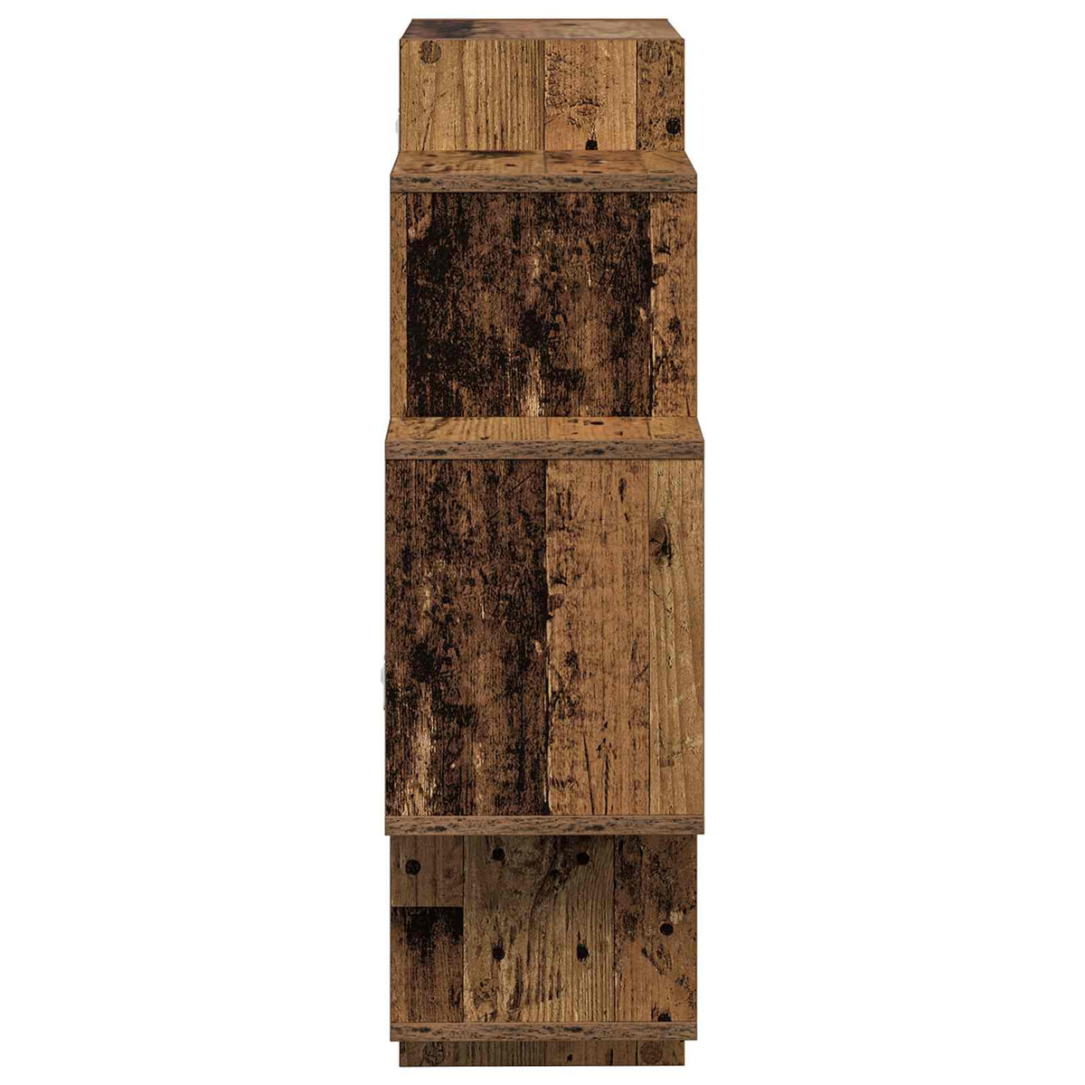Væghylde Gammelt træ 90 x 25 x 90 cm Konstrueret træ