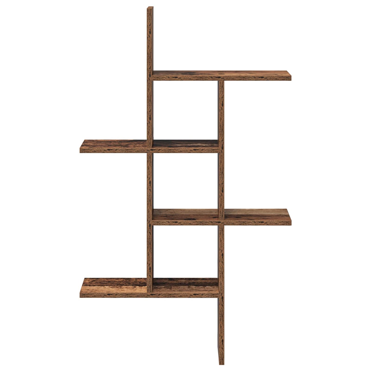 Væghylde Gammelt træ 61 x 15 x 102 cm Konstrueret træ