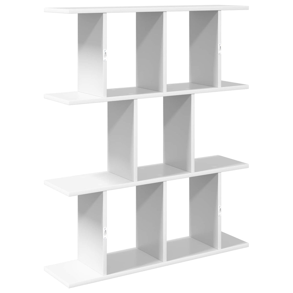 Væghylde Hvid 80 x 20 x 96 cm Konstrueret træ