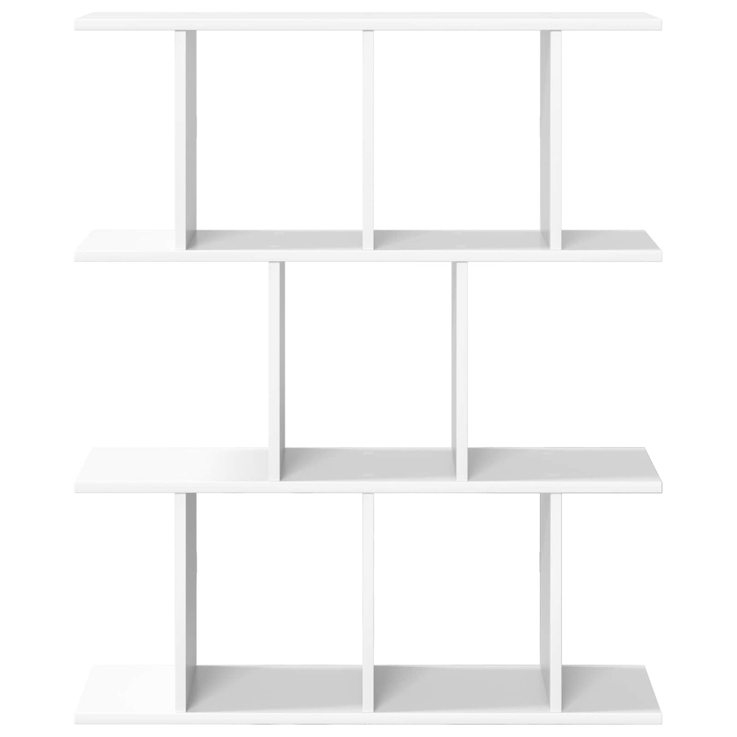 Væghylde Hvid 80 x 20 x 96 cm Konstrueret træ