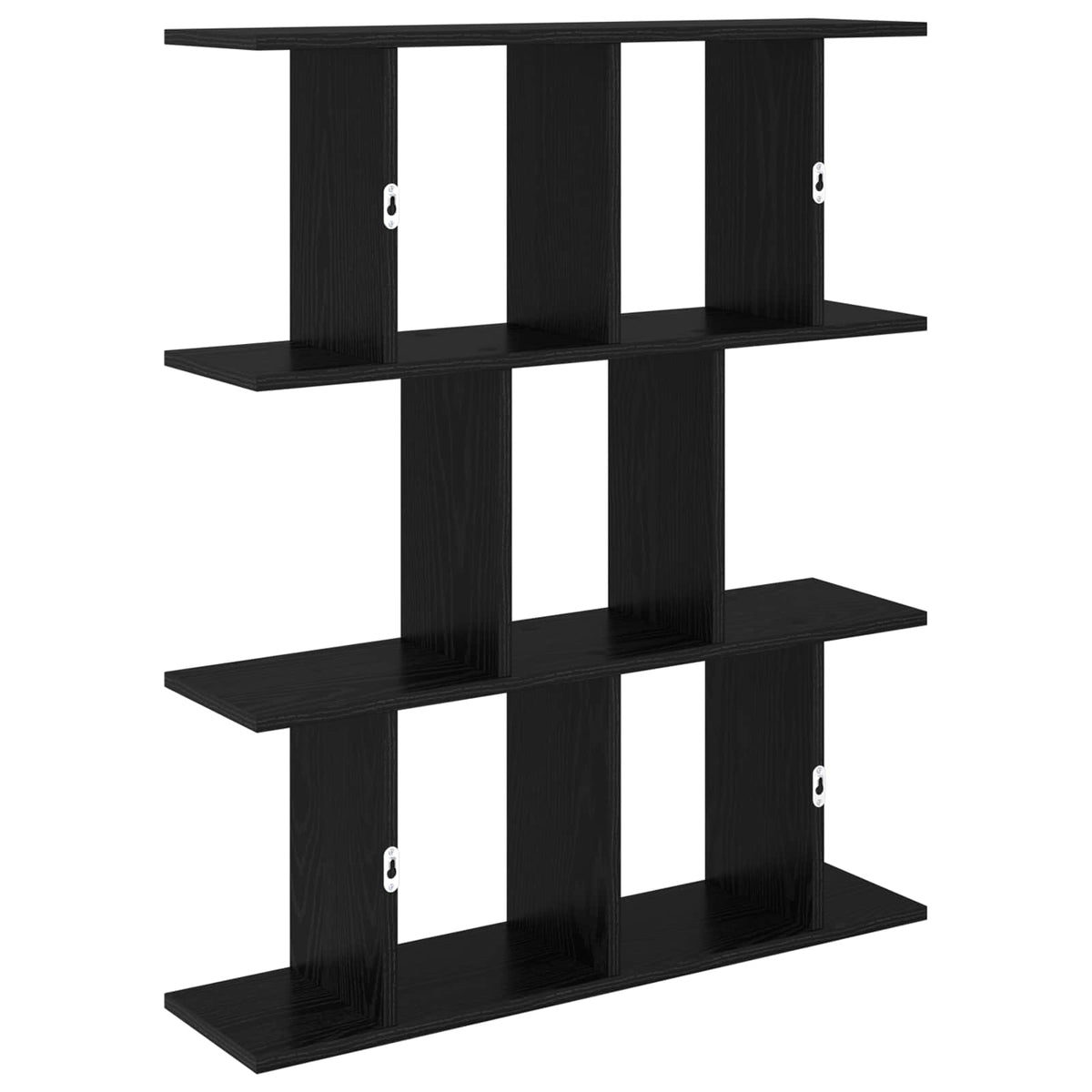 Væghylde Sort eg 102 x 20 x 96 cm Konstrueret træ