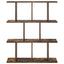 Væghylde Røget eg 102 x 20 x 96 cm Konstrueret træ