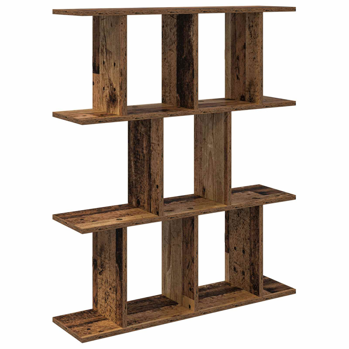 Væghylde Gammelt træ 102 x 20 x 96 cm Konstrueret træ