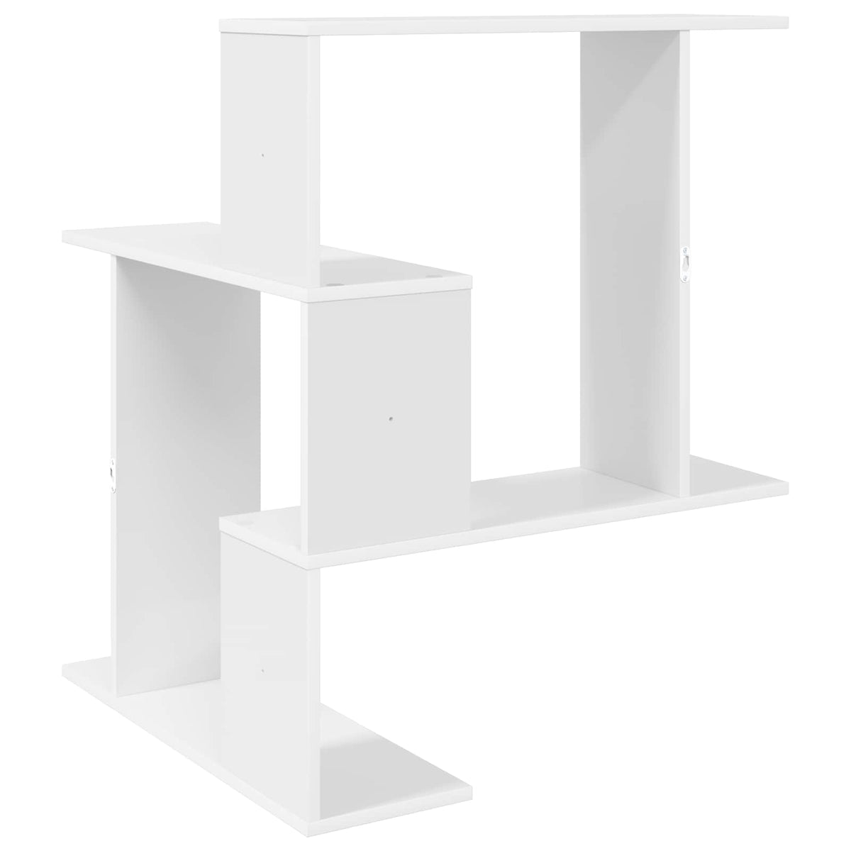 Væghylde Hvid 67 x 67 x 87 cm Konstrueret træ