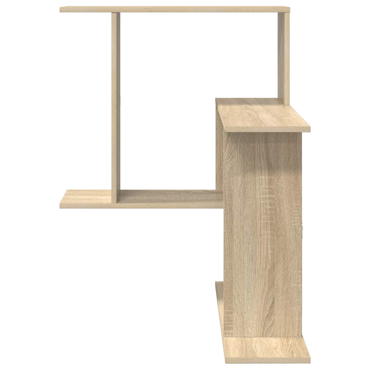 Væghylde Sonoma-eg 67 x 67 x 87 cm Konstrueret træ