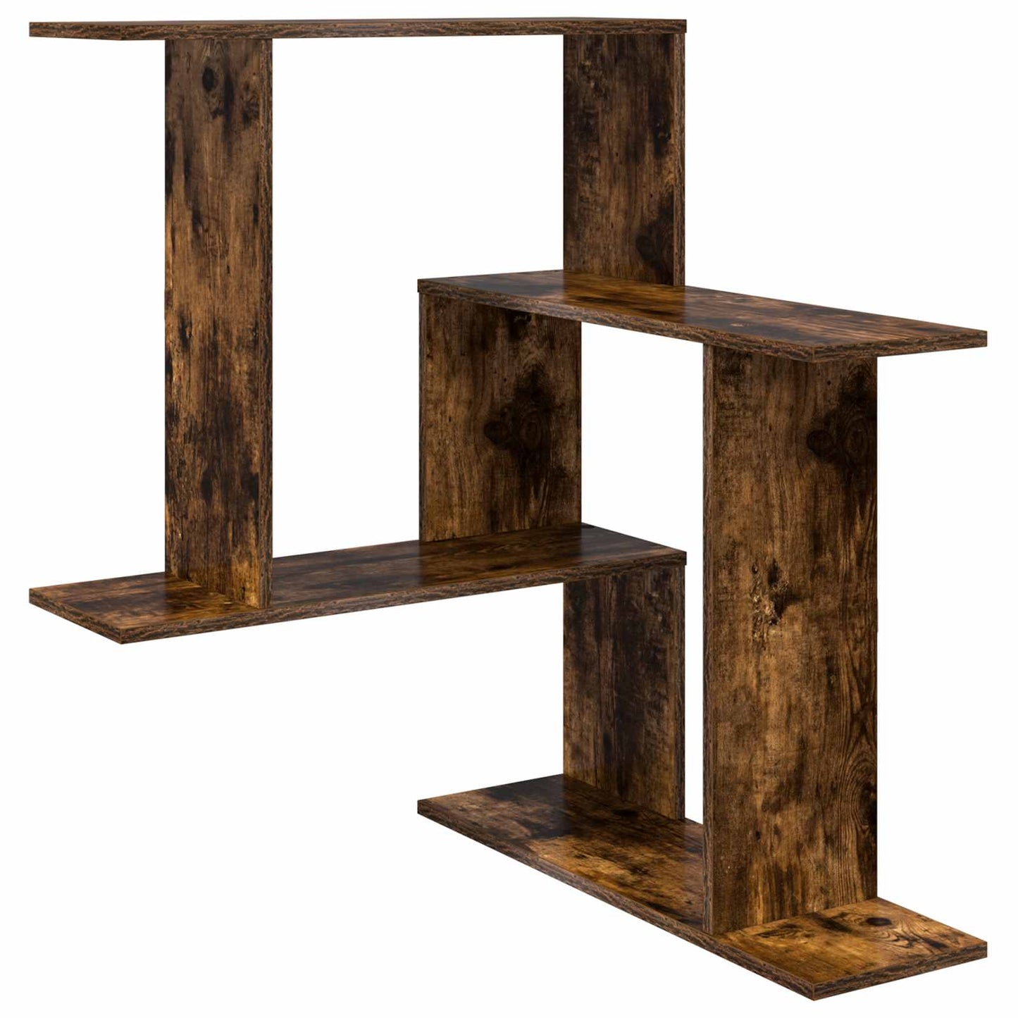 Væghylde Røget eg 67 x 67 x 87 cm Konstrueret træ