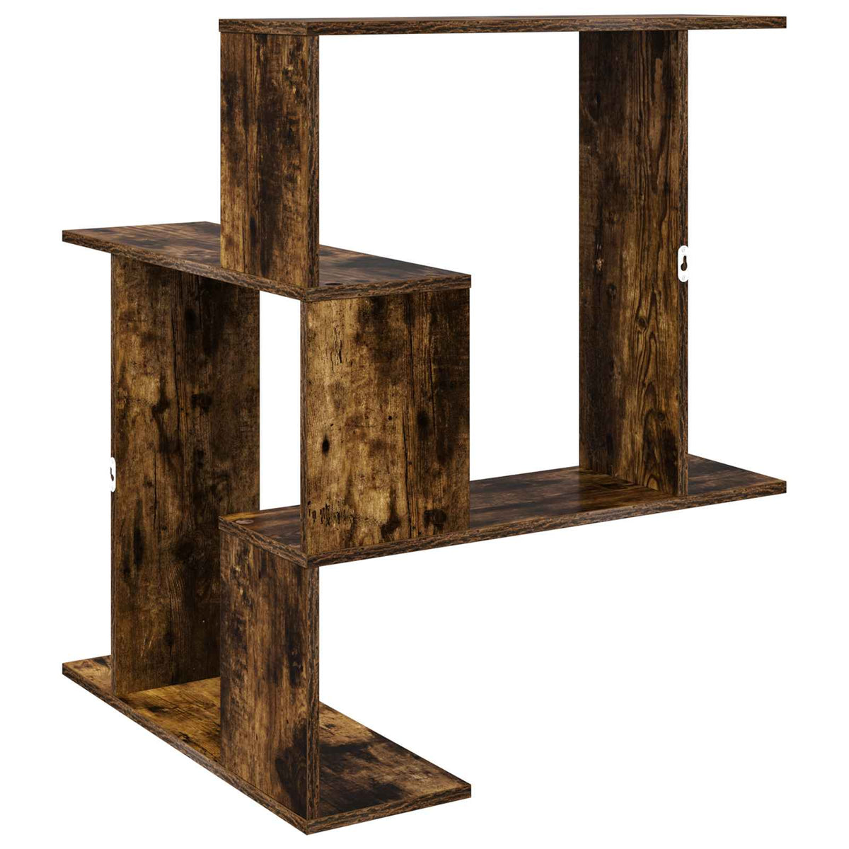 Væghylde Røget eg 67 x 67 x 87 cm Konstrueret træ