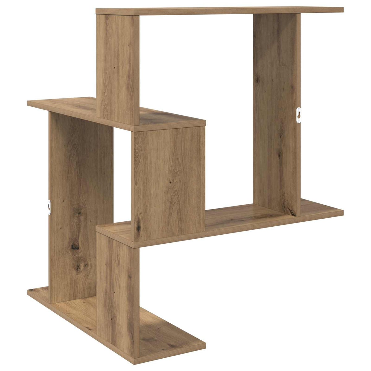 Væghylde Artisan-eg 67 x 67 x 87 cm Konstrueret træ