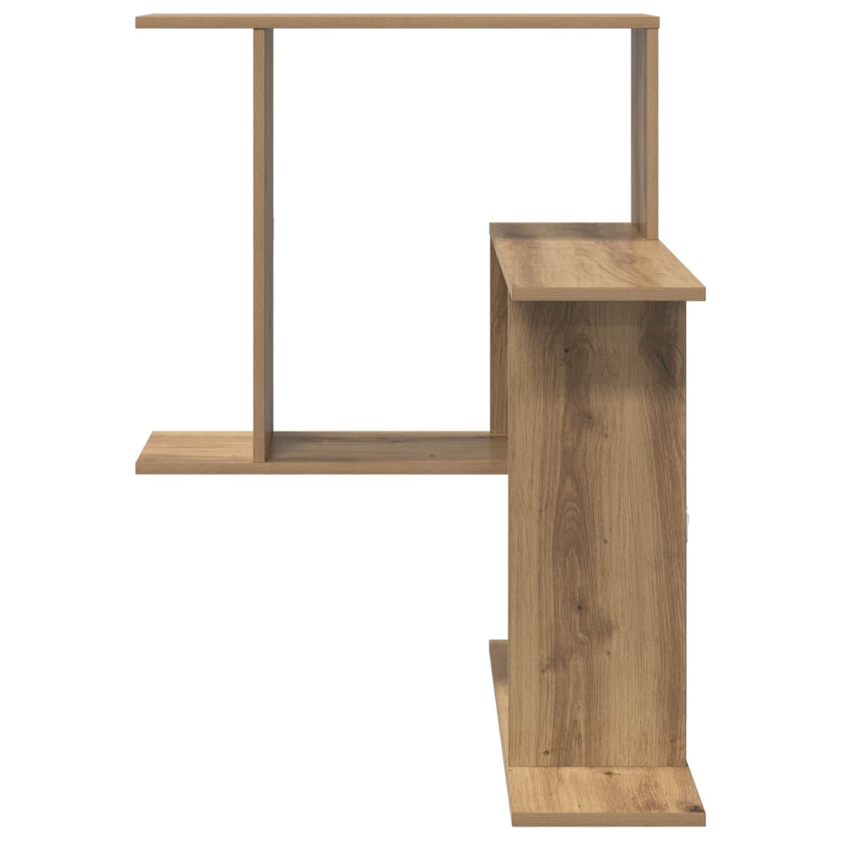 Væghylde Artisan-eg 67 x 67 x 87 cm Konstrueret træ