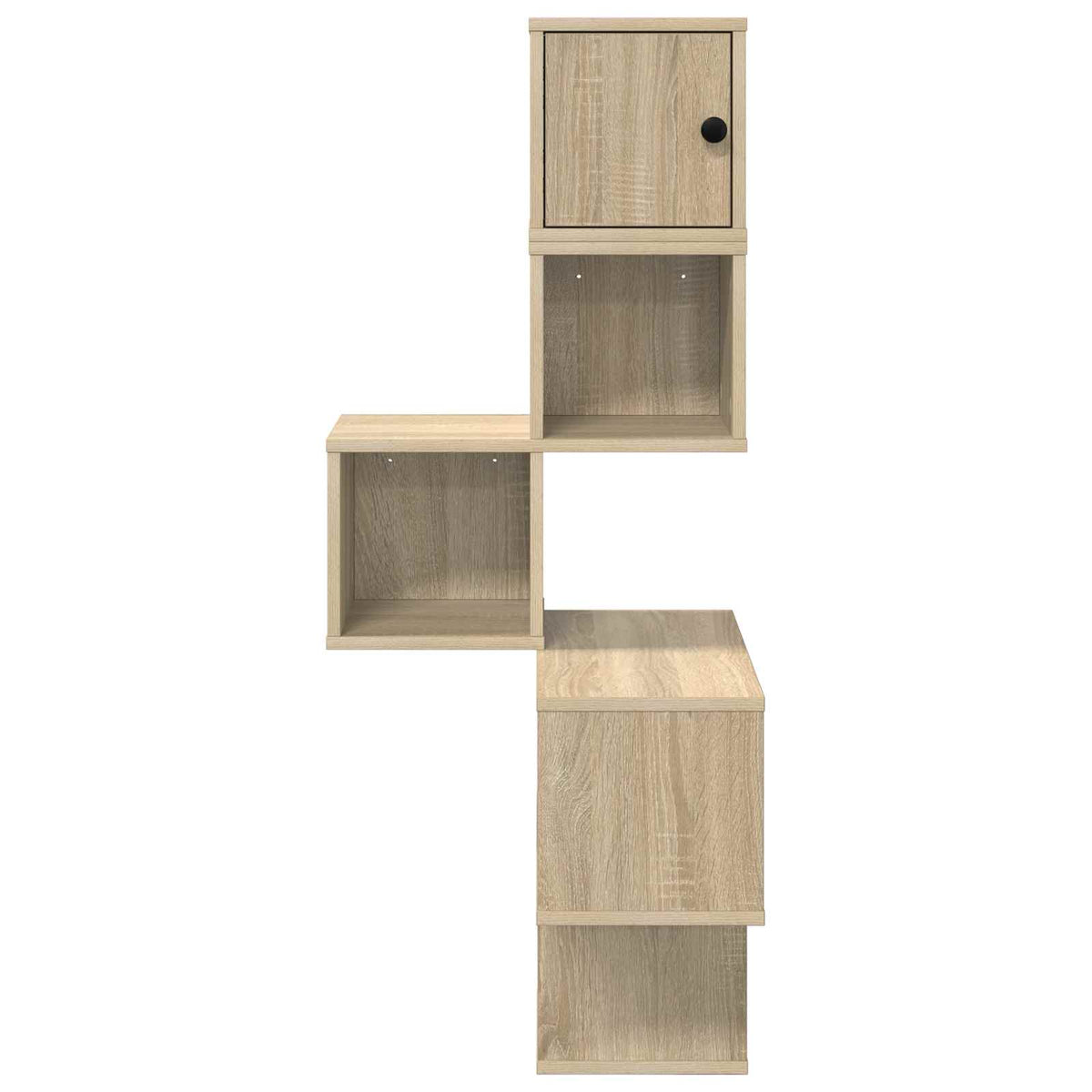 Væg Hjørneshylde Sonoma-eg 48 x 48 x 120 cm Konstrueret træ
