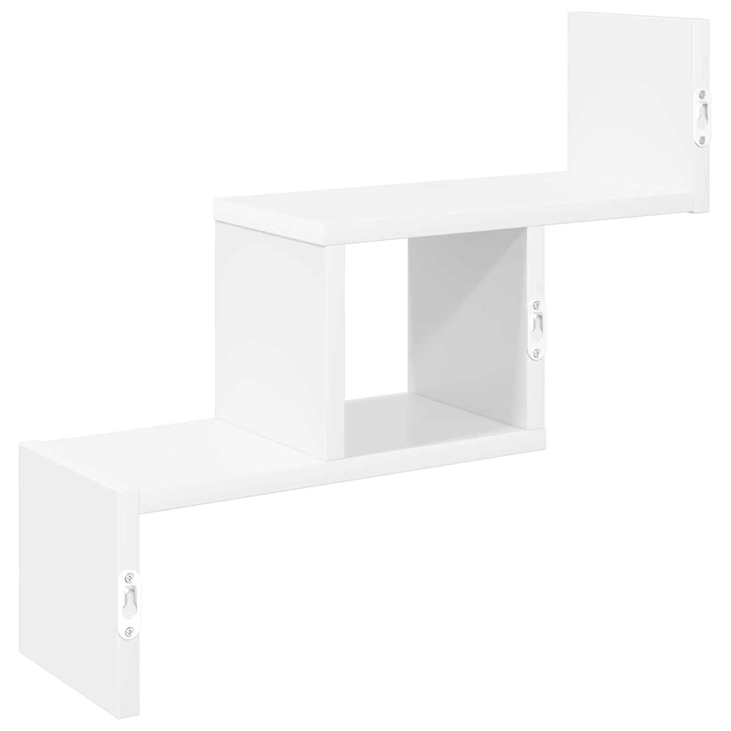 Væghylde Hvid 48 x 15 x 42 cm Konstrueret træ