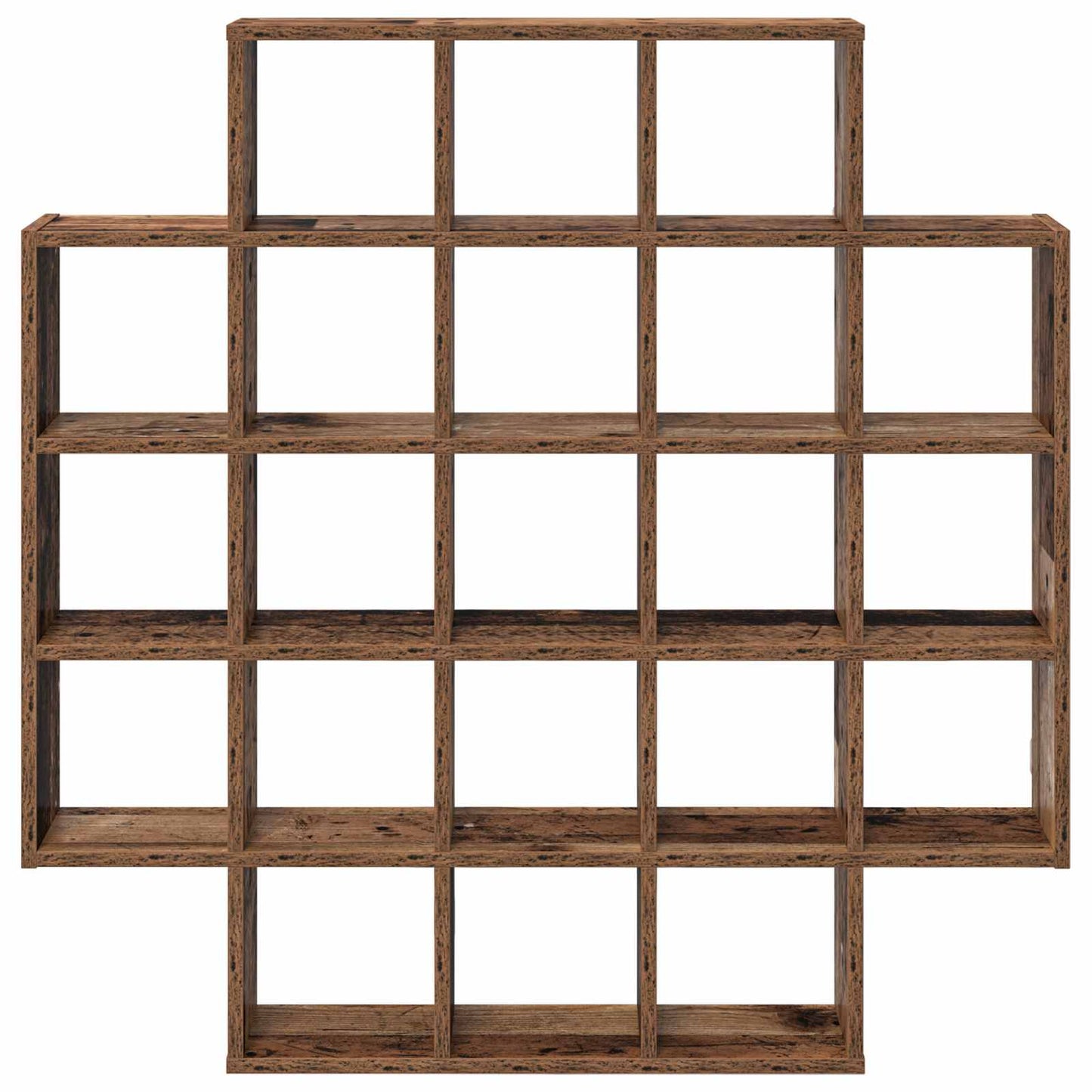 Væghylde Gammelt træ 100 x 13 x 100 cm Konstrueret træ