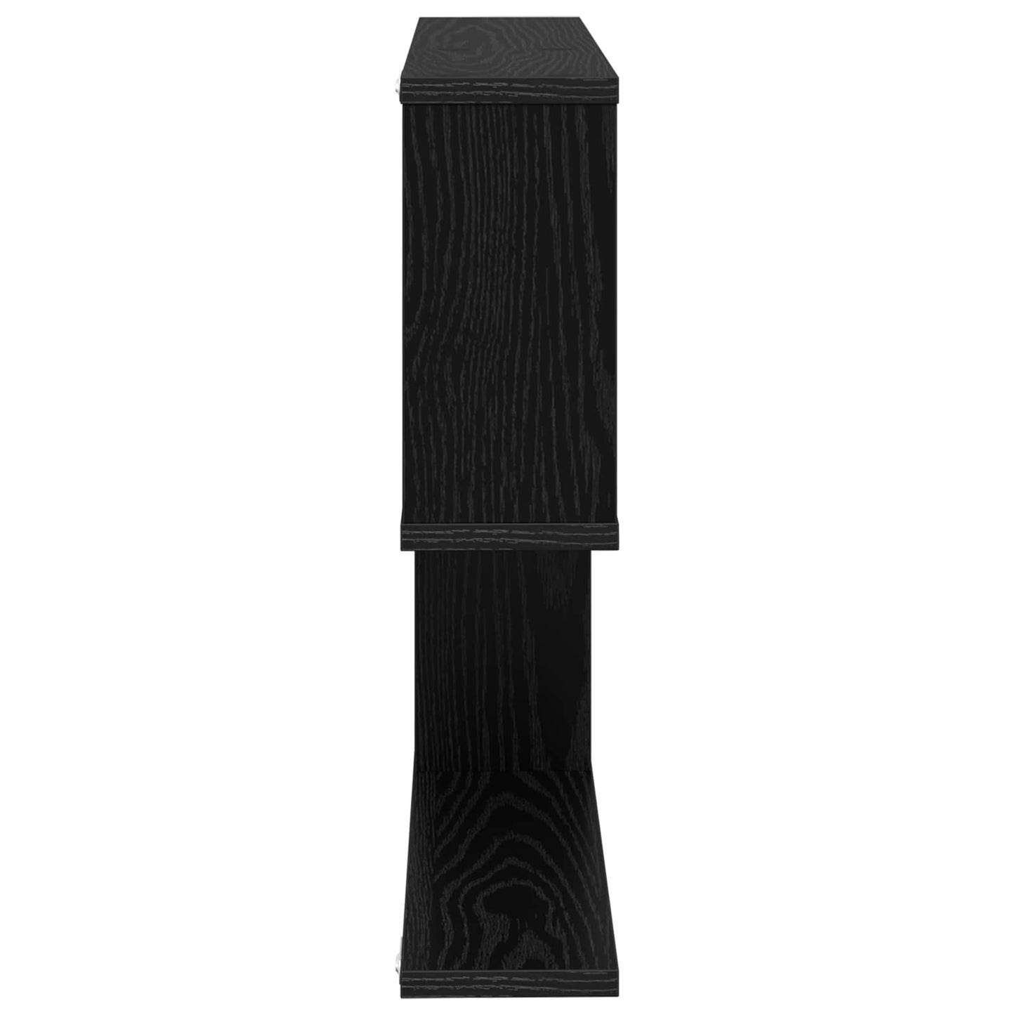 Væghylde Sort eg 60 x 12 x 50,5 cm Konstrueret træ