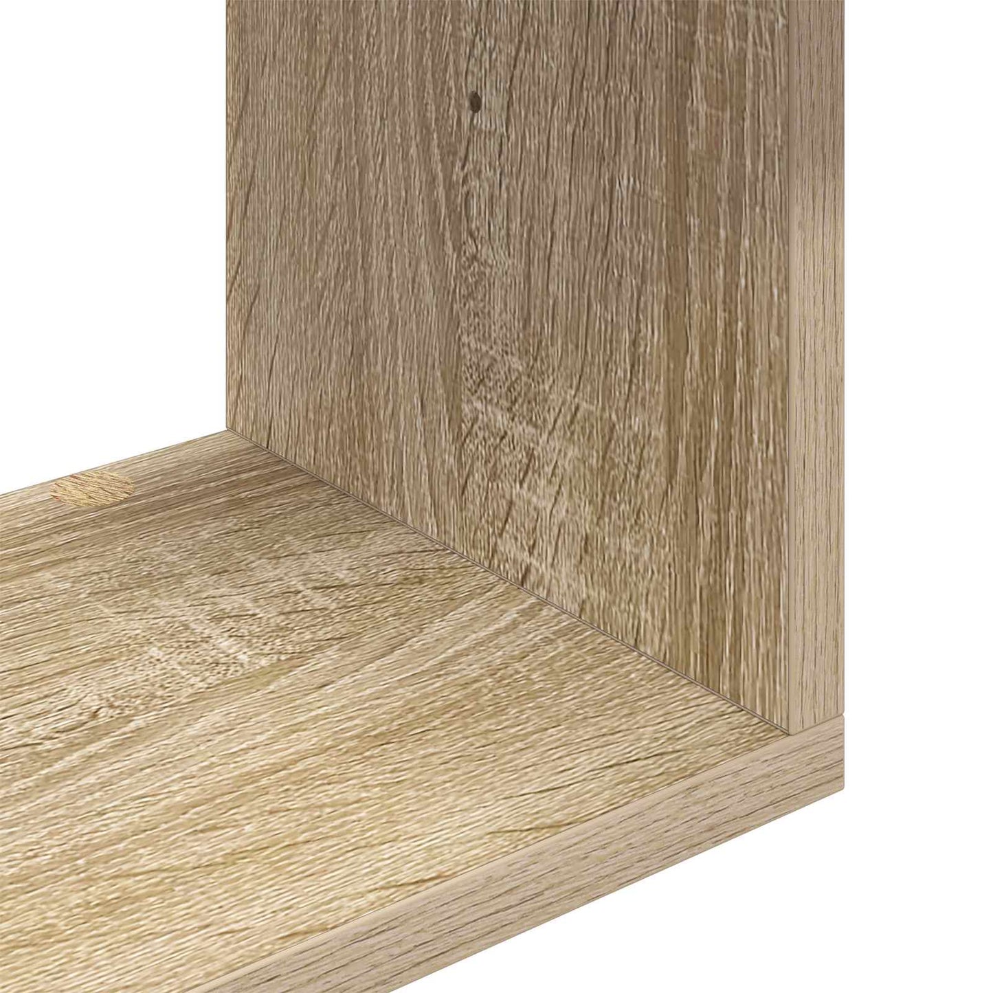 Væghylde Sonoma-eg 60 x 12 x 50,5 cm Konstrueret træ