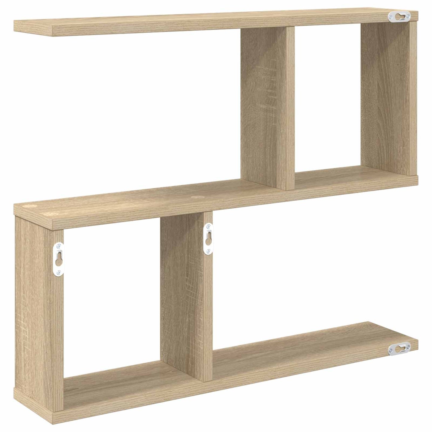 Væghylde Sonoma-eg 60 x 12 x 50,5 cm Konstrueret træ