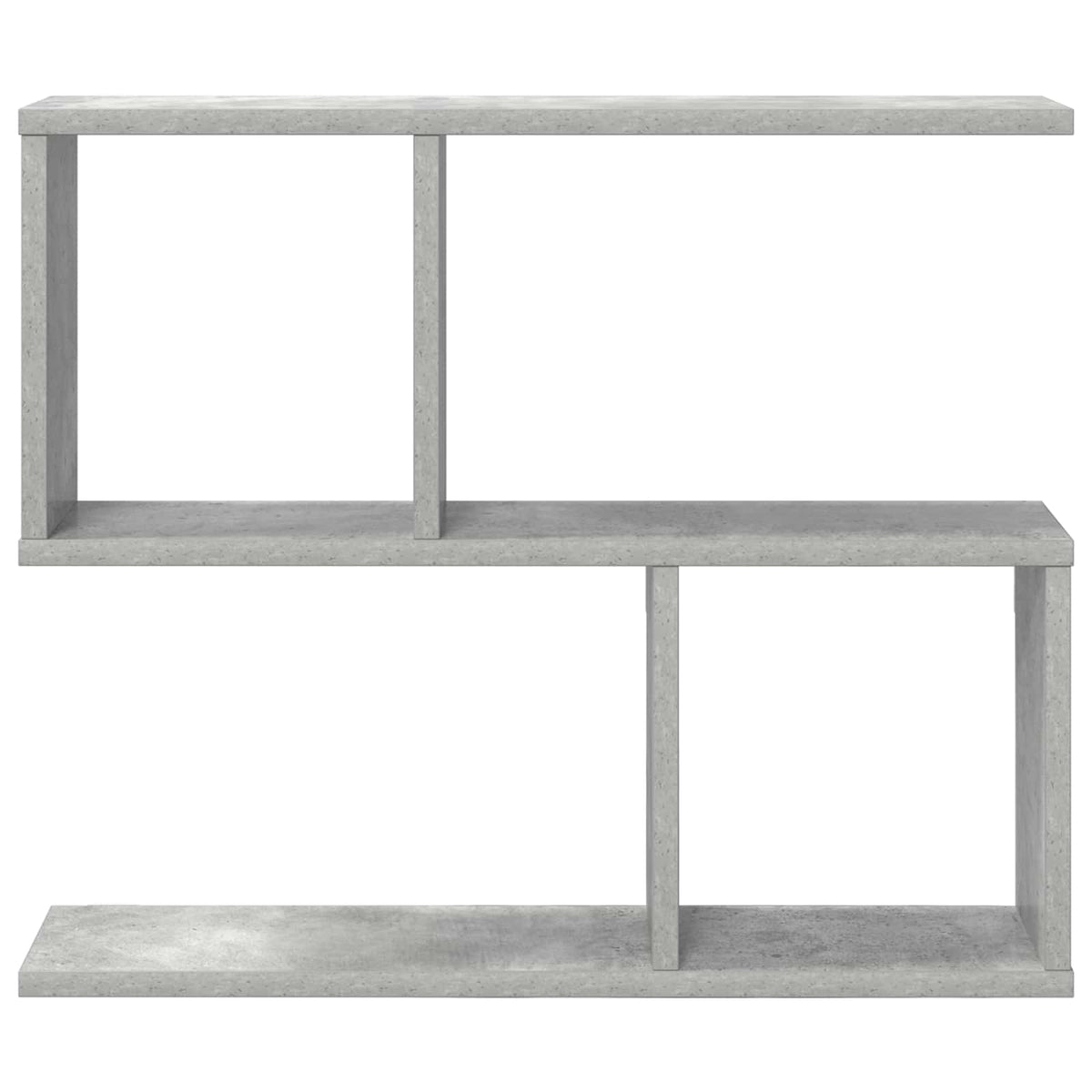 Væghylde Betongrå 60 x 12 x 50,5 cm Konstrueret træ