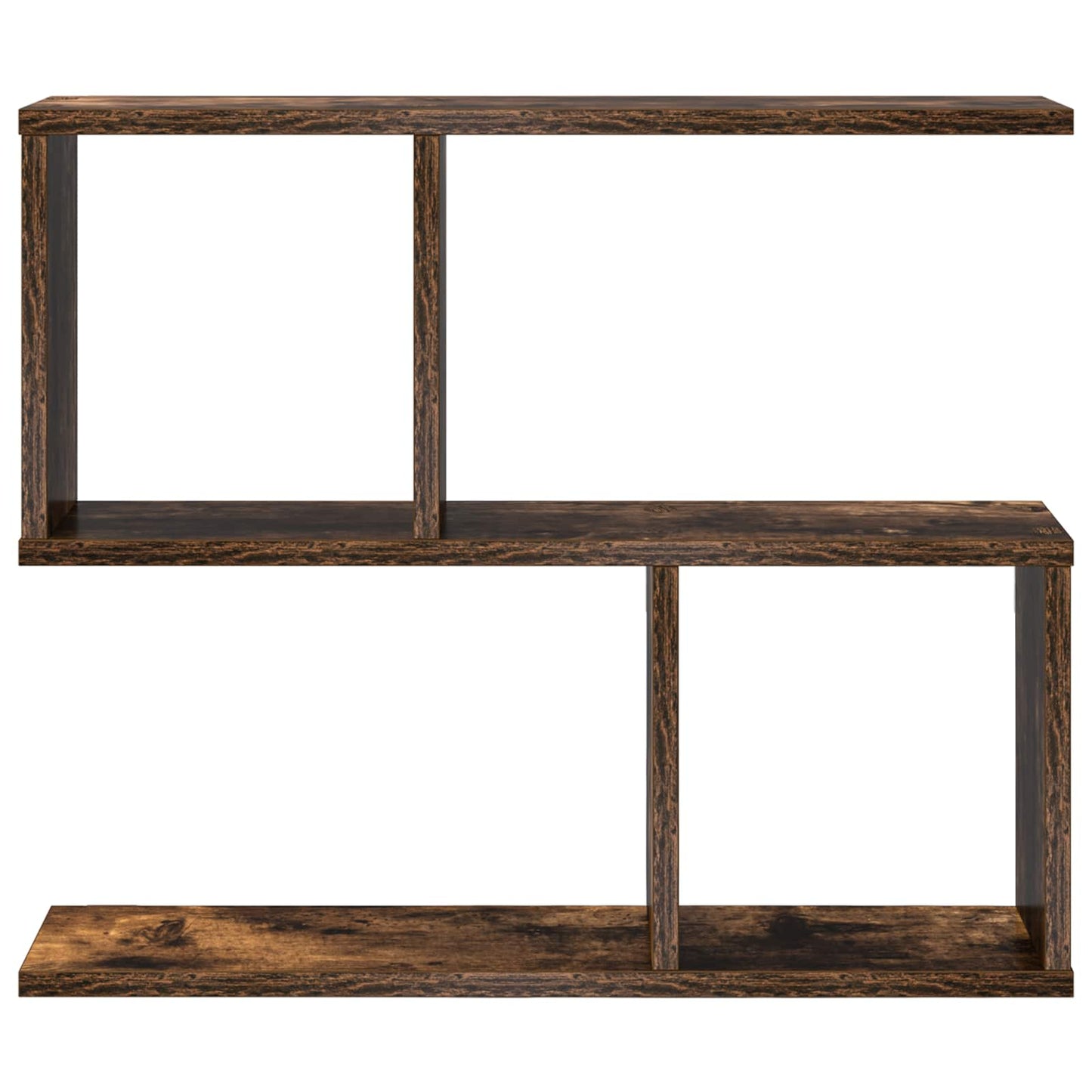 Væghylde Røget eg 60 x 12 x 50,5 cm Konstrueret træ