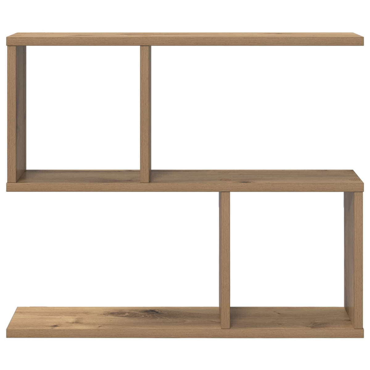 Væghylde Artisan-eg 60 x 12 x 50,5 cm Konstrueret træ