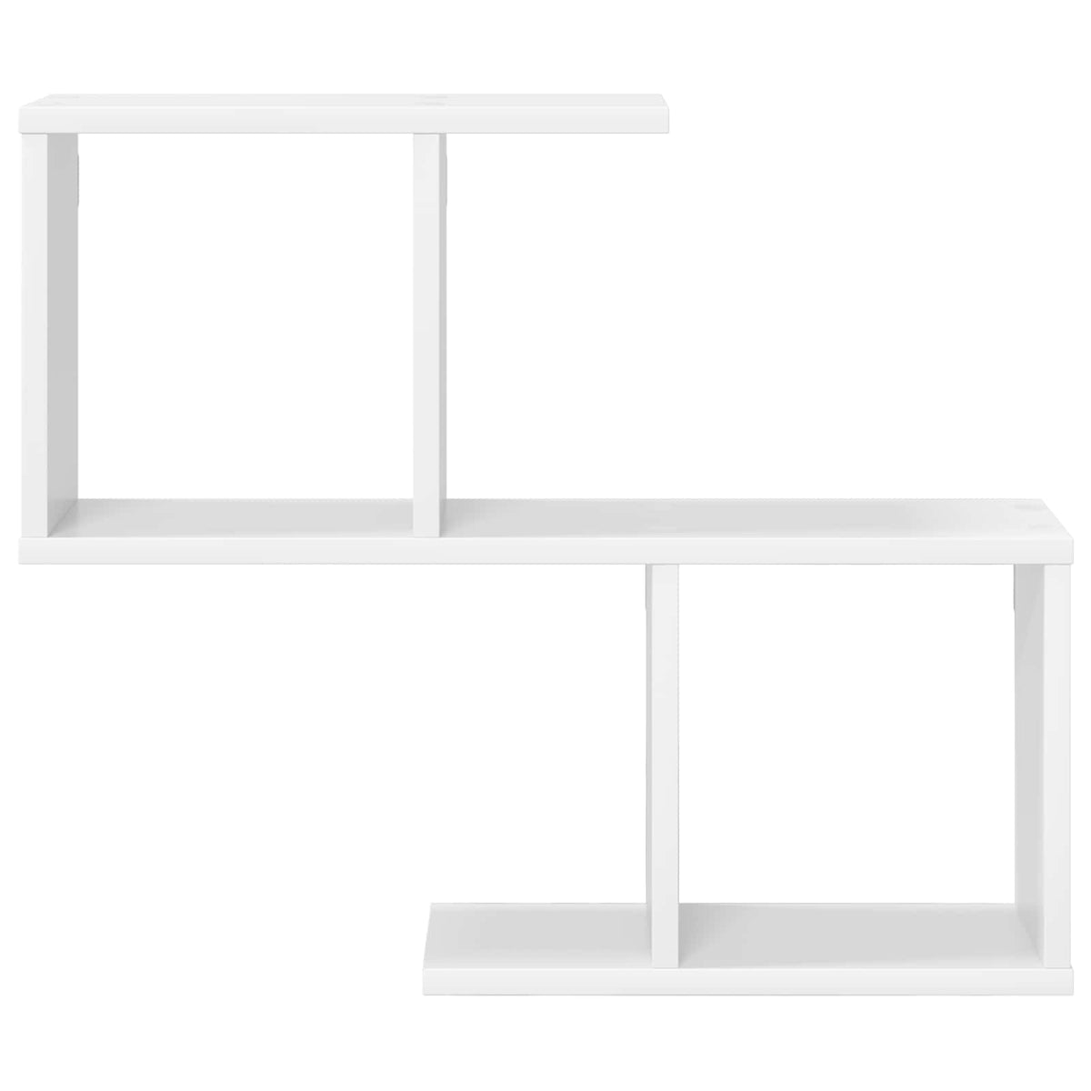 Væghylde Hvid 60 x 12 x 50,5 cm Konstrueret træ