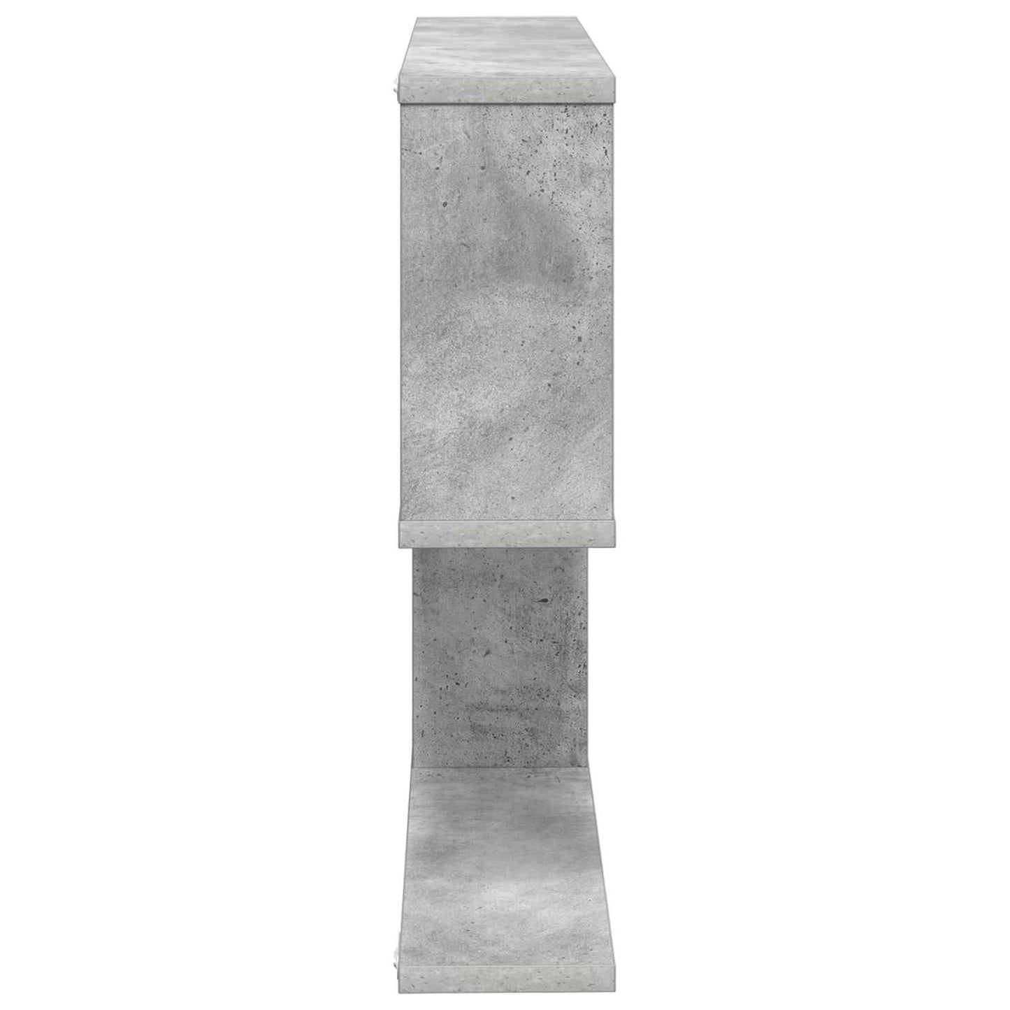Væghylde Betongrå 60 x 12 x 50,5 cm Konstrueret træ
