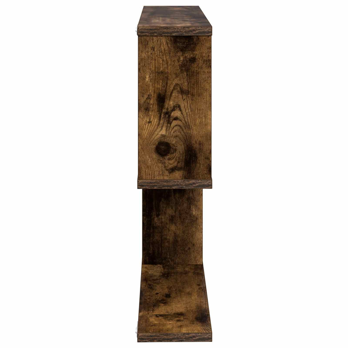 Væghylde Røget eg 60 x 12 x 50,5 cm Konstrueret træ